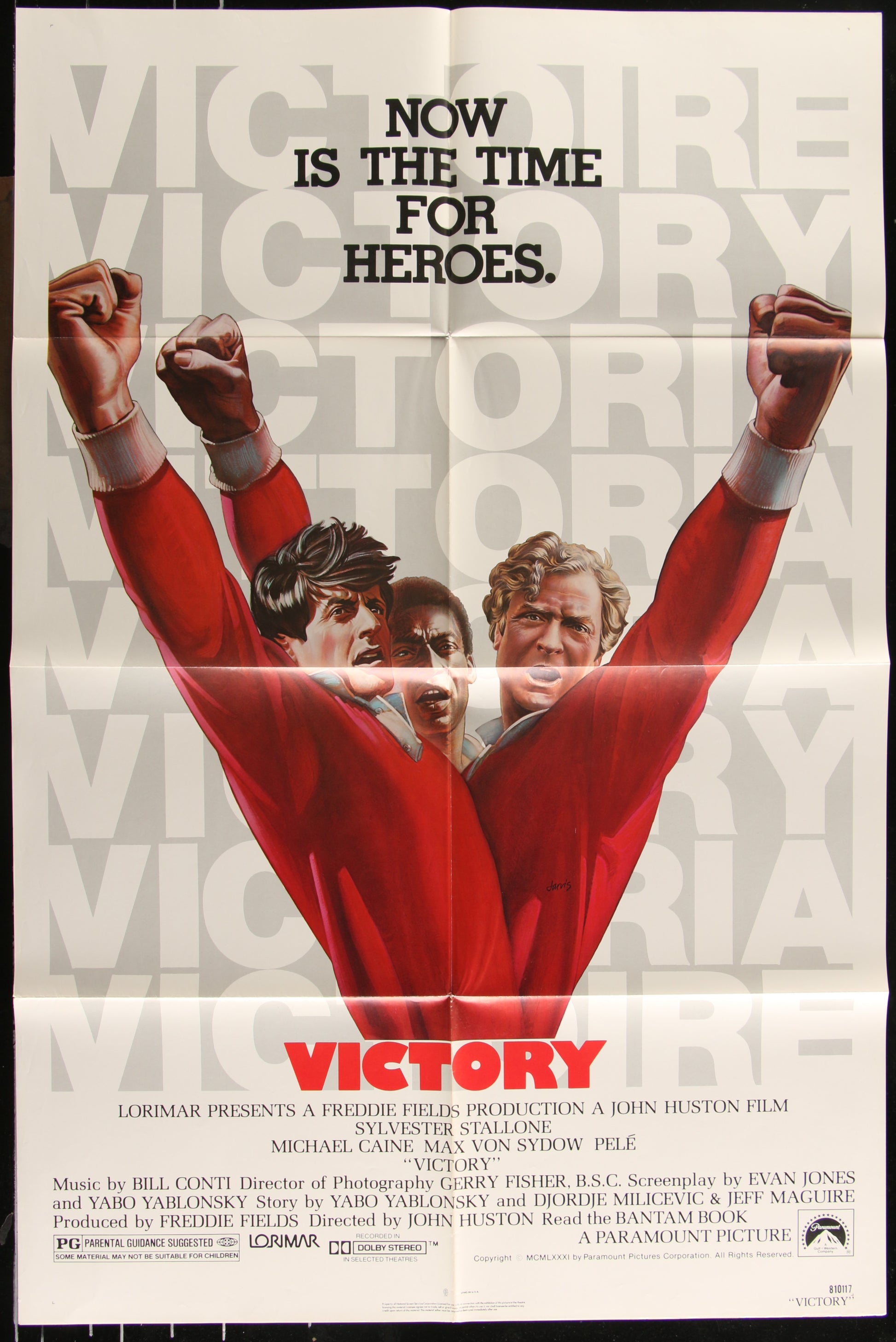 Victory (1981) Original US One Sheet Movie Poster - Escape To Victory