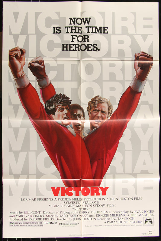 Victory (1981) Original US One Sheet Movie Poster - Escape To Victory