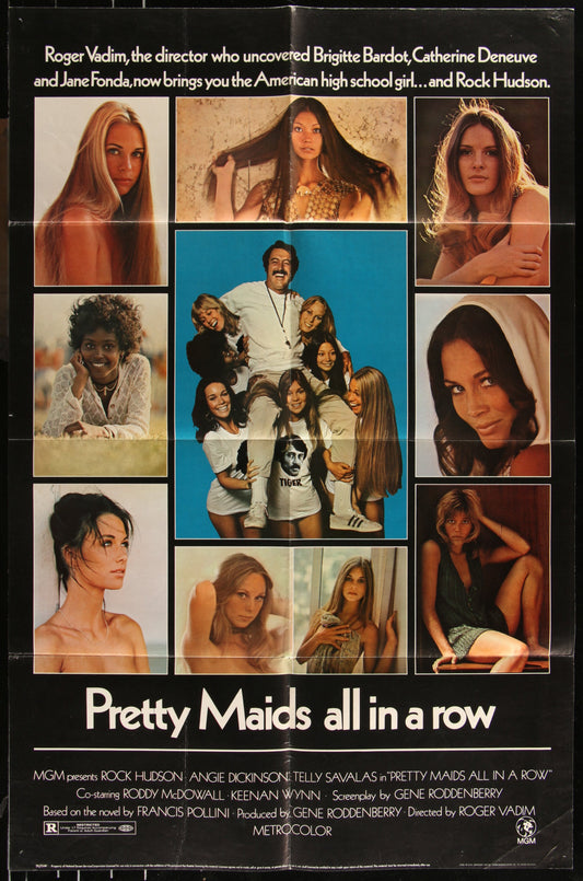 Pretty Maids All In A Row (1971) Original US One Sheet Movie Poster