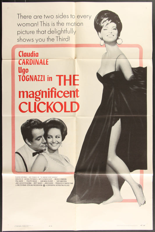 The Magnificent Cuckold (1965) Original US One Sheet Movie Poster