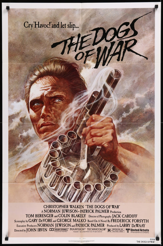 The Dogs Of War (1981) Original US One Sheet Movie Poster