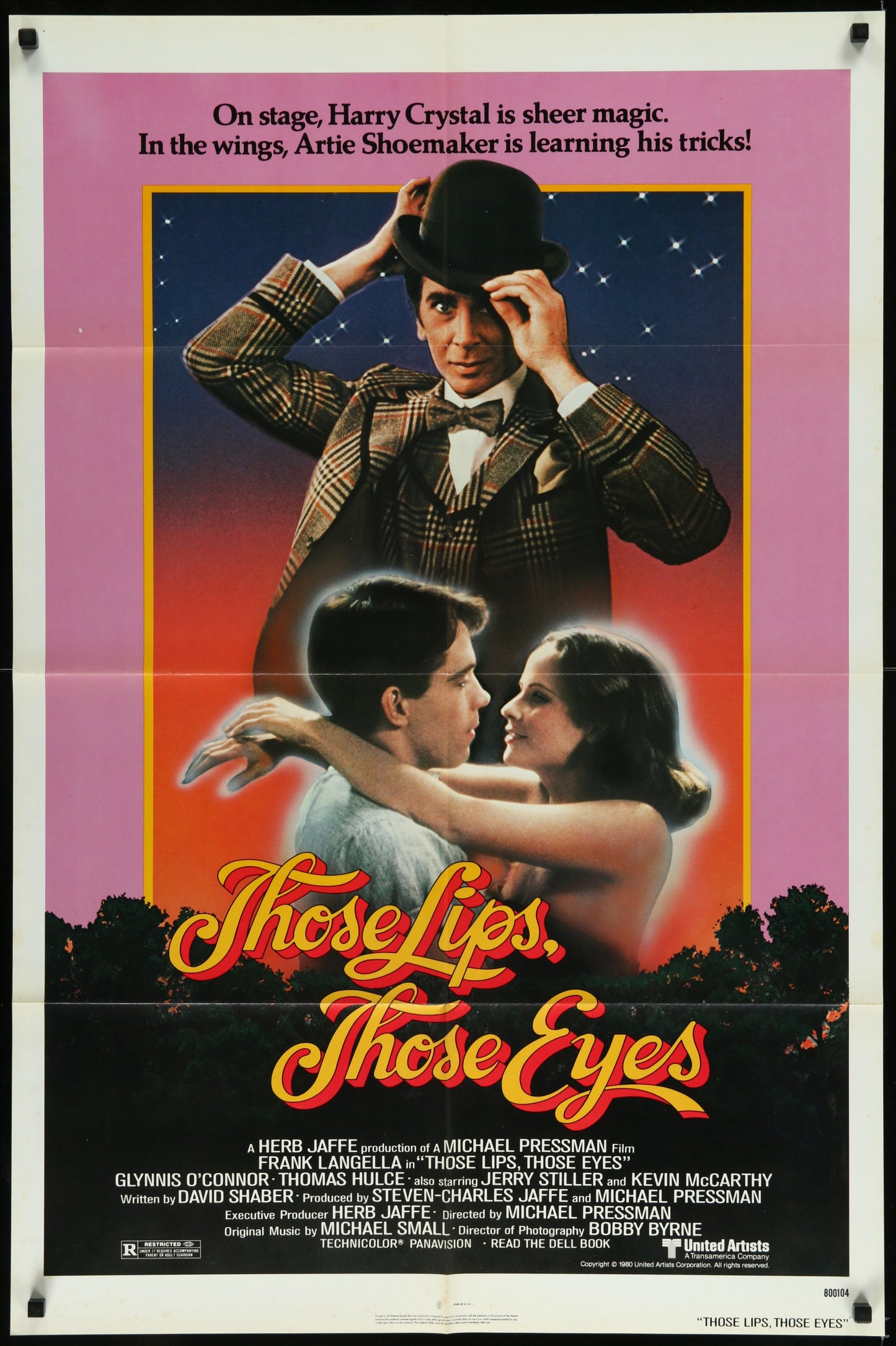 Those Lips, Those Eyes (1980) Original US One Sheet Movie Poster