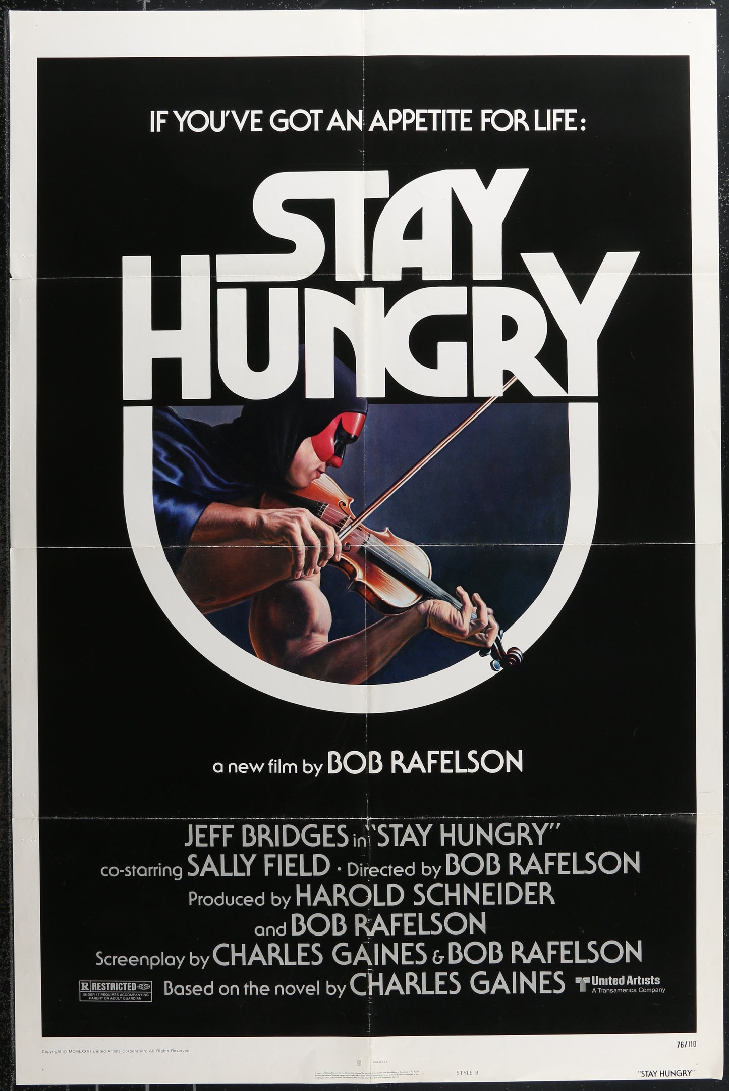 Stay Hungry (1976) Original US One Sheet Movie Poster