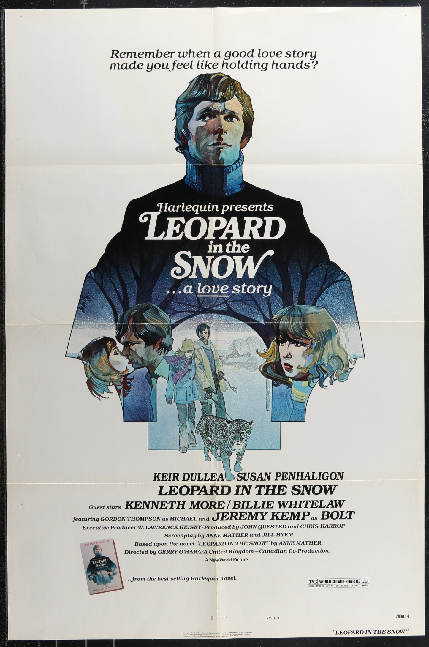 Leopard In The Snow (1978) Original US One Sheet Movie Poster