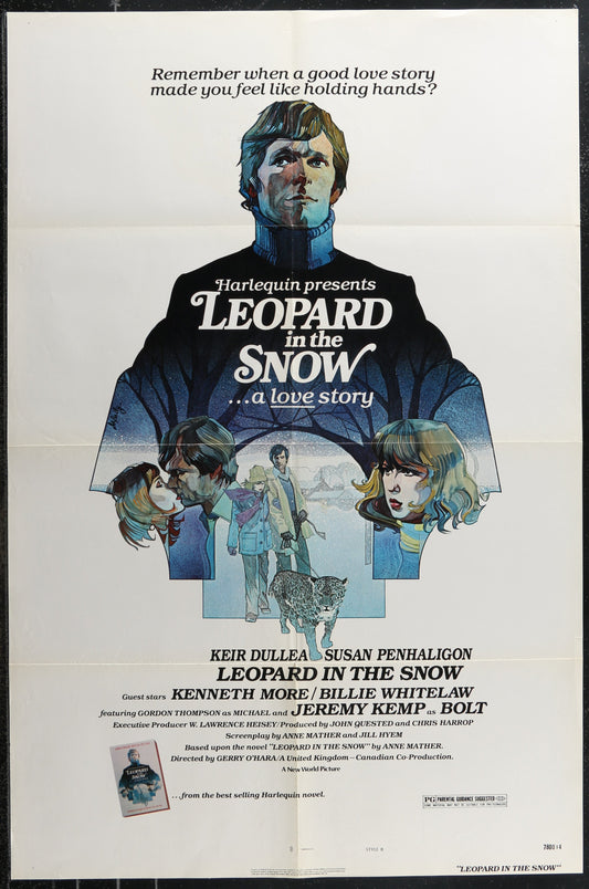 Leopard In The Snow (1978) Original US One Sheet Movie Poster