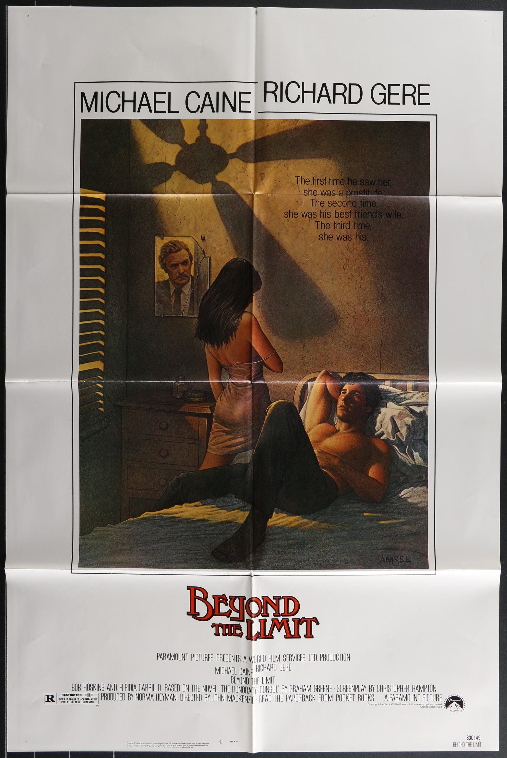 Beyond The Limit (1983) Original US One Sheet Movie Poster