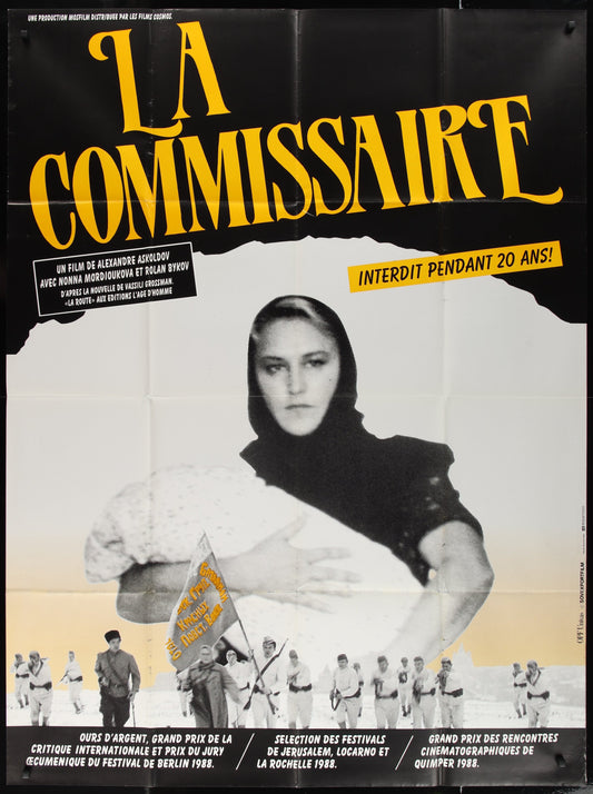 La Commissaire (1988 RR) Original French Grande Movie Poster