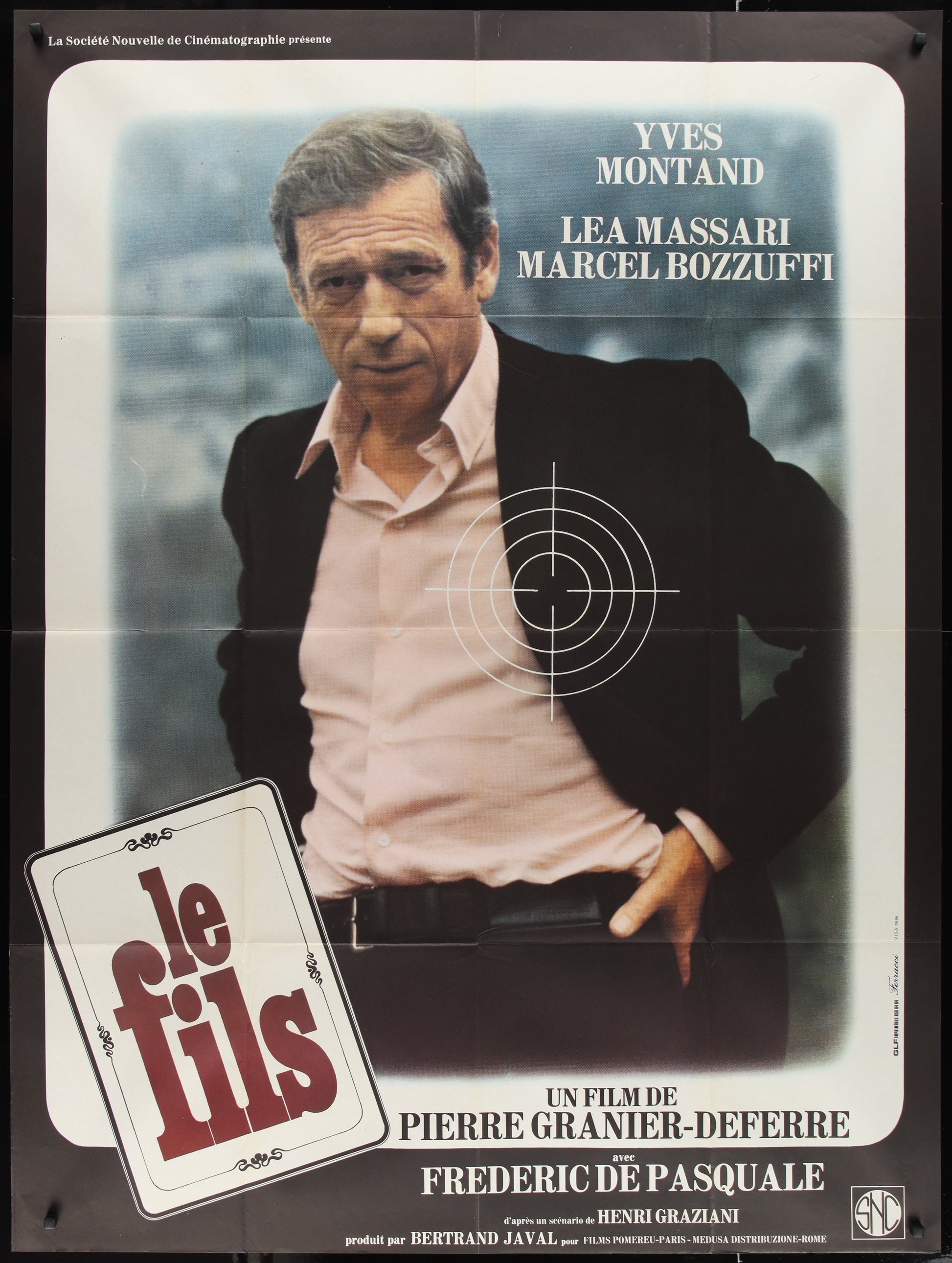 The Son (1973) Original French Grande Movie Poster