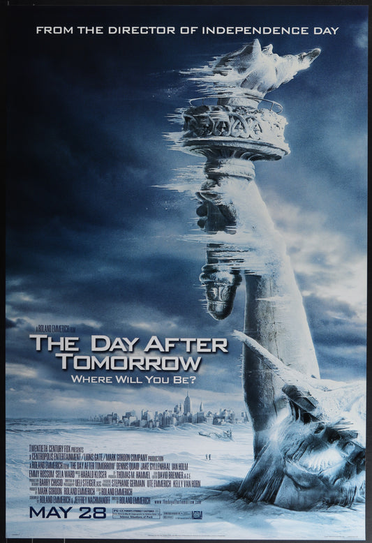 The Day After Tomorrow (2004) Original US One Sheet Movie Poster