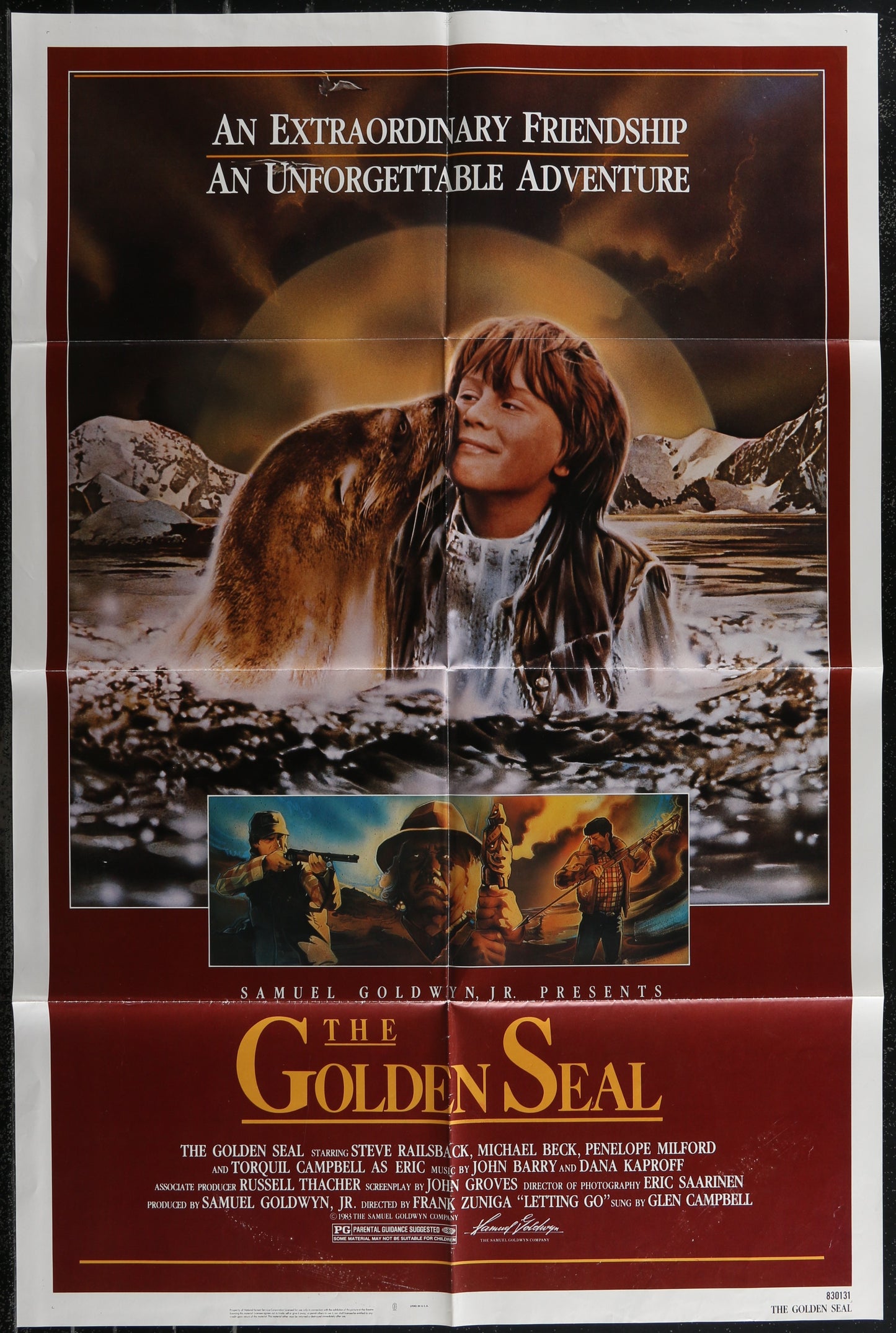 The Golden Seal (1983) Original US One Sheet Movie Poster