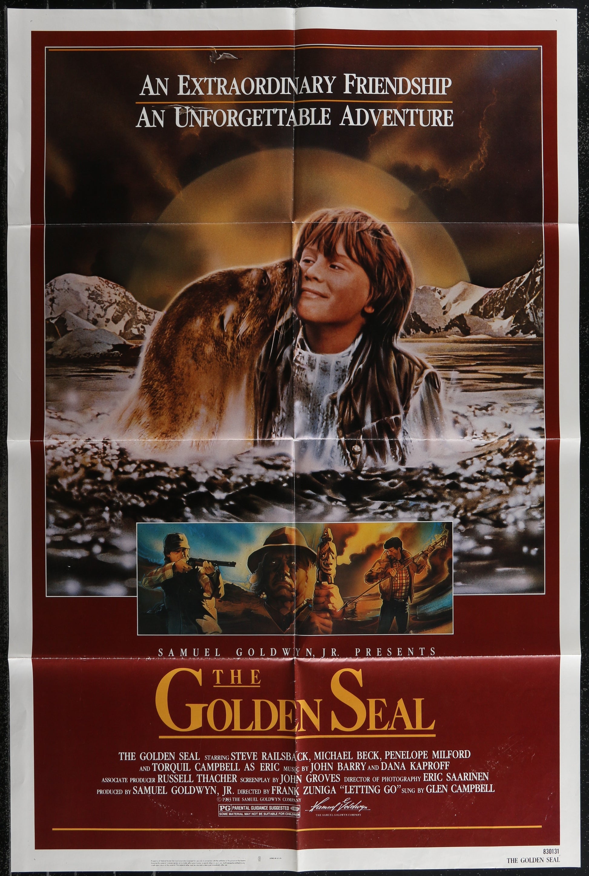 The Golden Seal (1983) Original US One Sheet Movie Poster