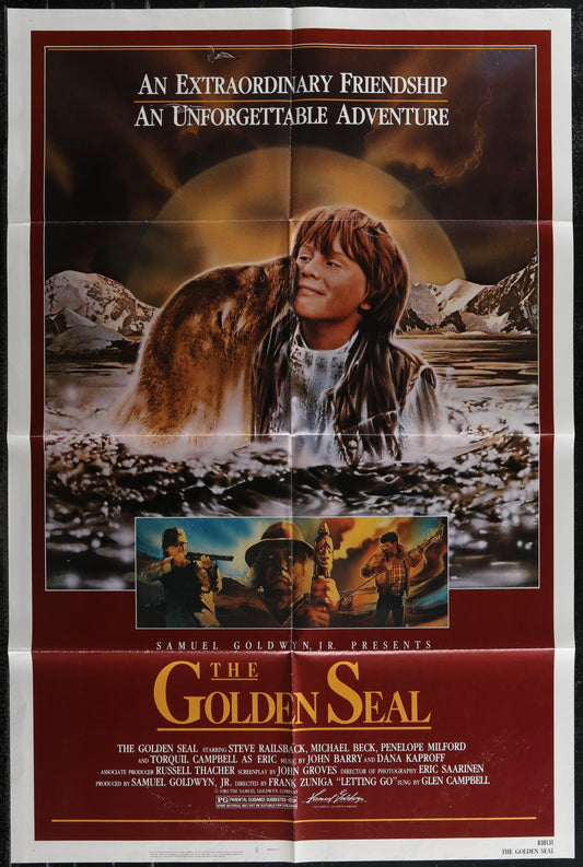 The Golden Seal (1983) Original US One Sheet Movie Poster