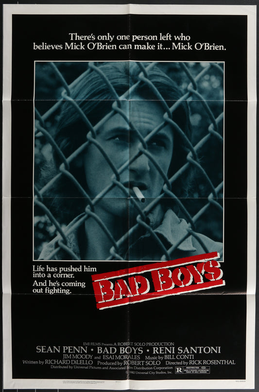 Bad Boys (1983) Original US One Sheet Movie Poster