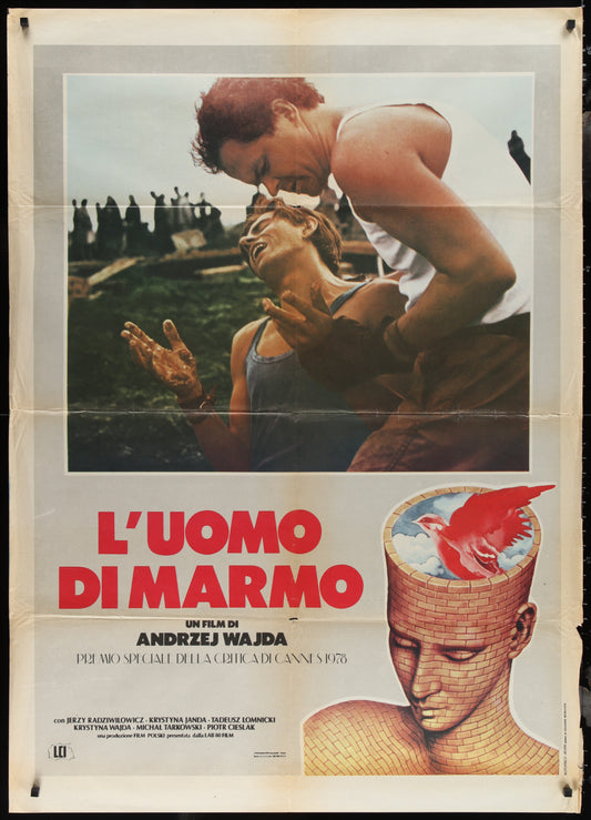 Man Of Marble (1977) Original Italian One Panel Movie Poster