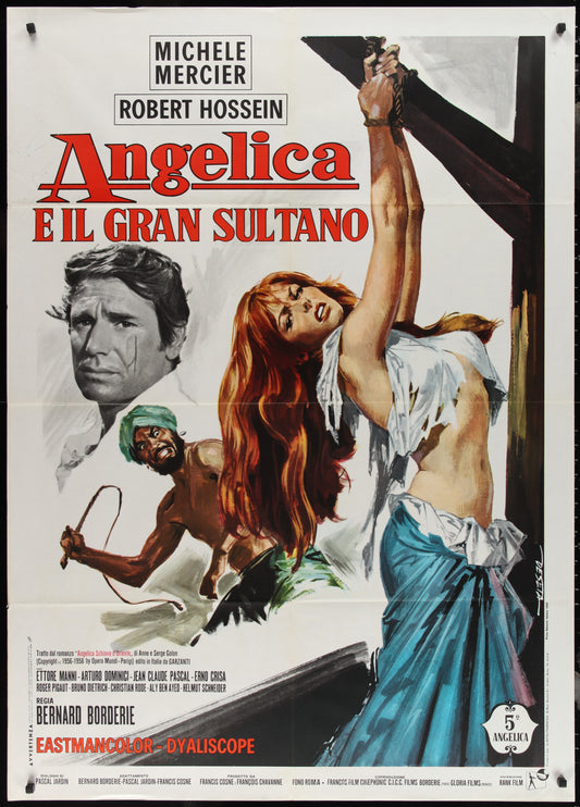 Angelique And The Sultan (1968) Original Italian One Panel Movie Poster