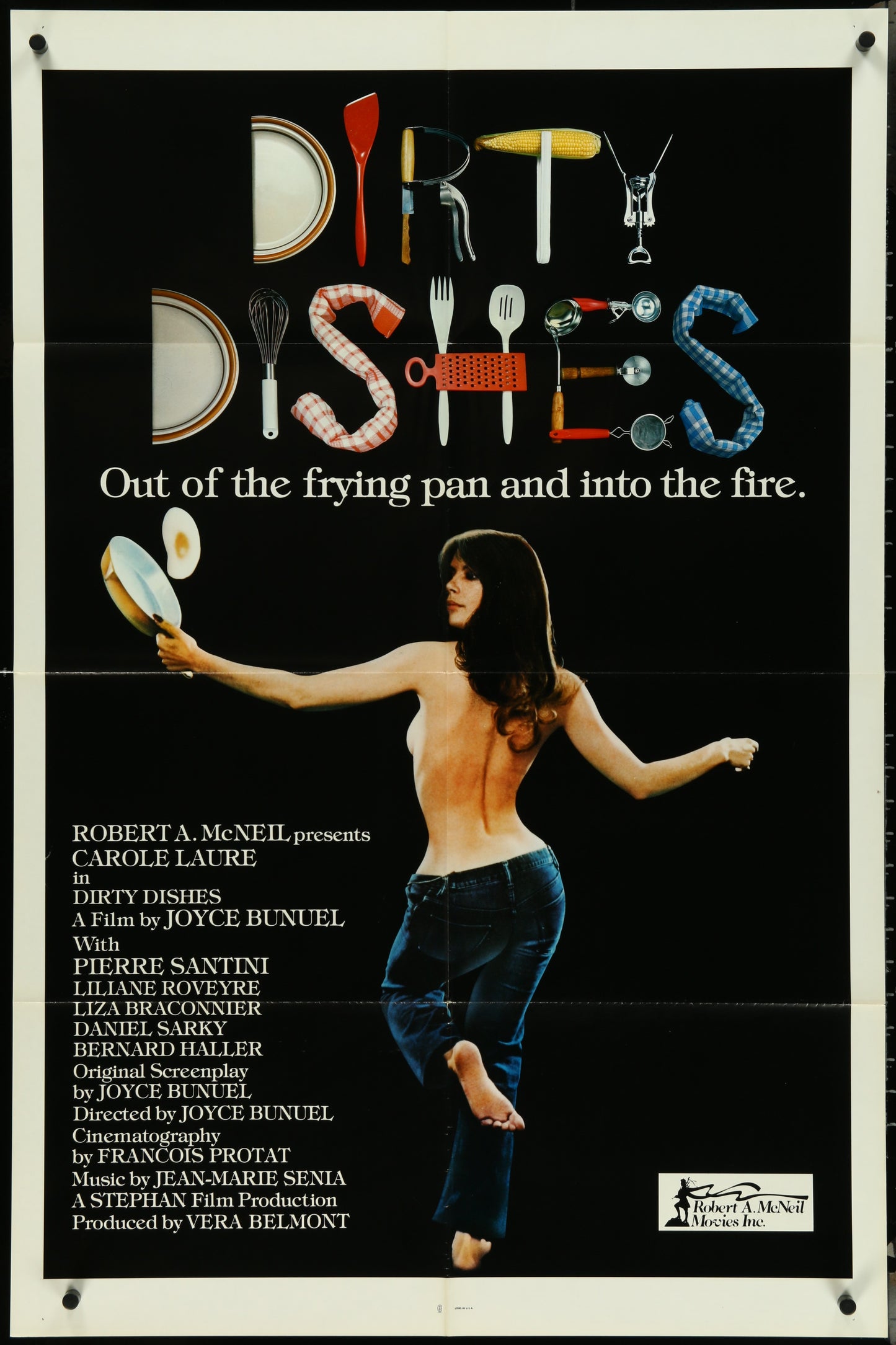 Dirty Dishes (1978) Original US One Sheet Movie Poster