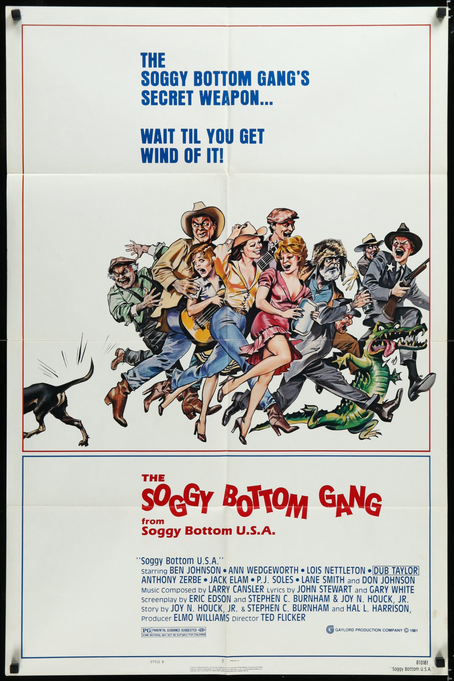 Soggy Bottom U.S.A. (1981) Original US One Sheet Movie Poster