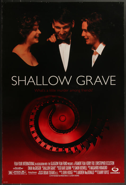 Shallow Grave (1995) Original US One Sheet Movie Poster