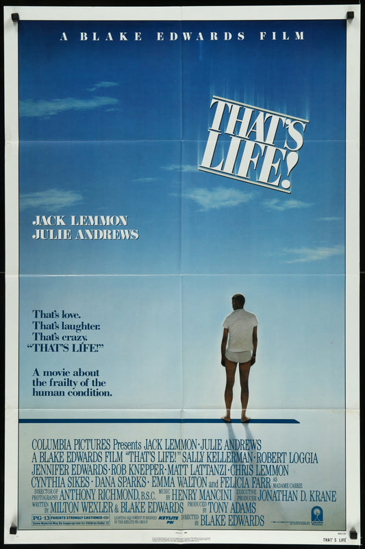 That's Life (1986) Original US One Sheet Movie Poster