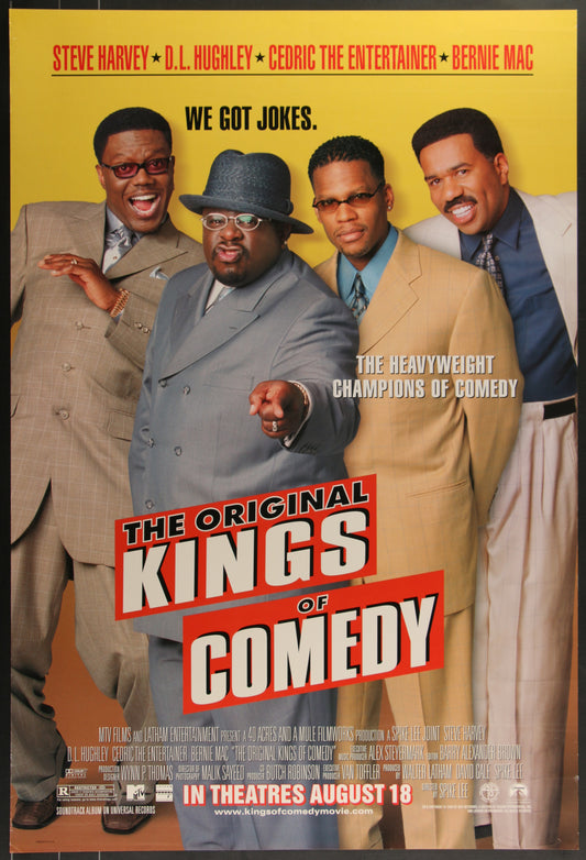 The Original Kings Of Comedy (2000) Original US One Sheet Movie Poster