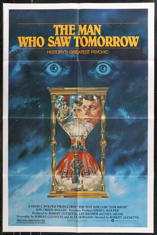 The Man Who Saw Tomorrow (1981) Original US One Sheet Movie Poster