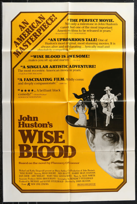 Wise Blood (1979) Original US One Sheet Movie Poster