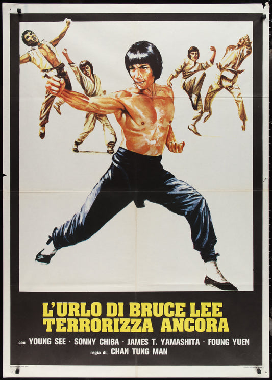 Soul Of Bruce Lee (1977) Original Italian One Panel Movie Poster