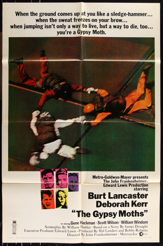 The Gypsy Moths (1969) Original US One Sheet Movie Poster