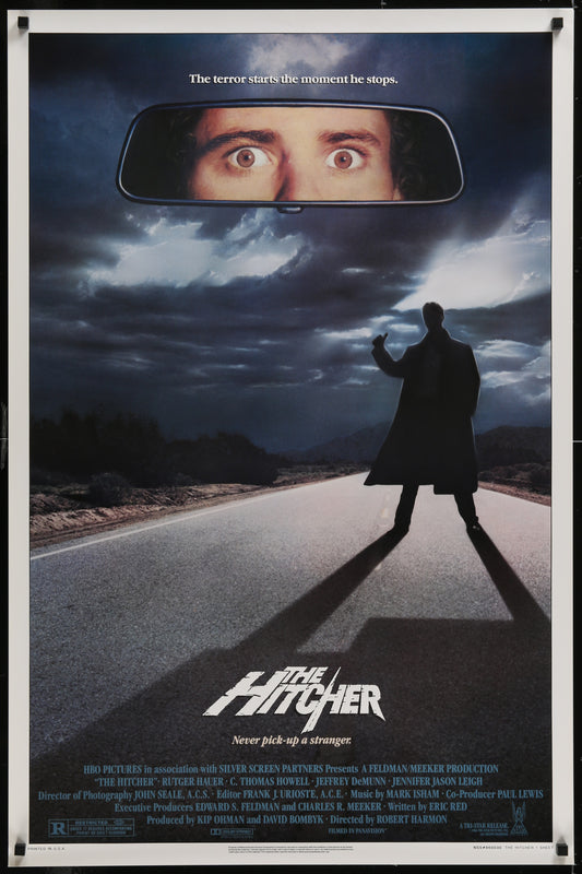 The Hitcher (1986) Original US One Sheet Movie Poster