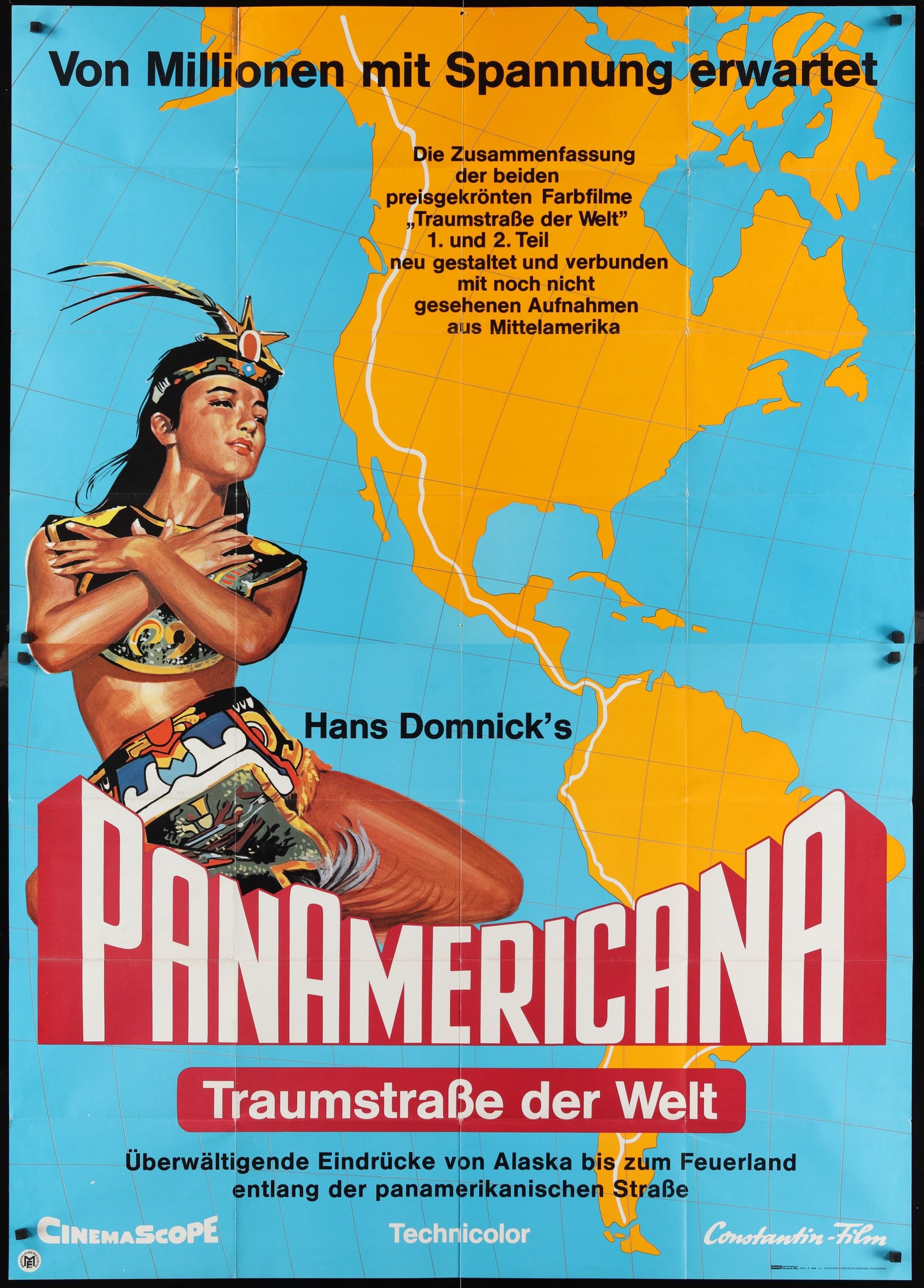 Panamericana (1968 RR) Original German A00 Movie Poster