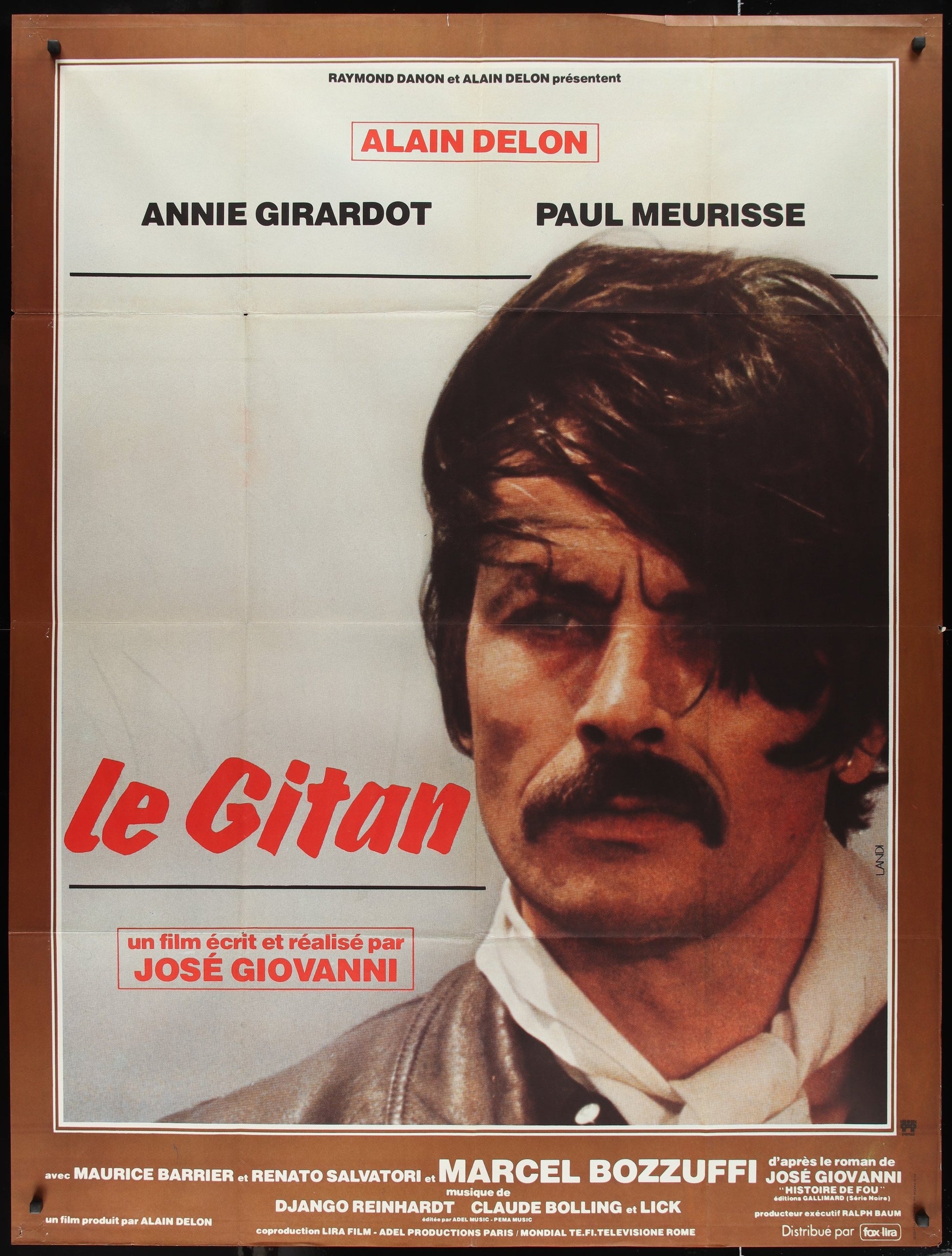 Gypsy (1975) Original French Grande Movie Poster