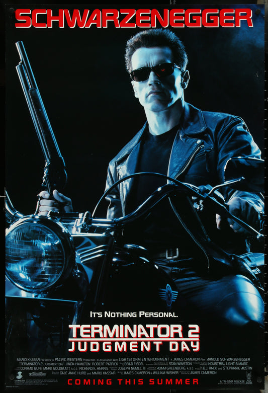 Terminator 2: Judgment Day (1991) Original US One Sheet Movie Poster
