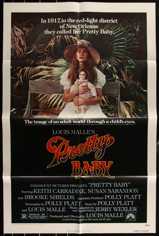 Pretty Baby (1978) Original US One Sheet Movie Poster