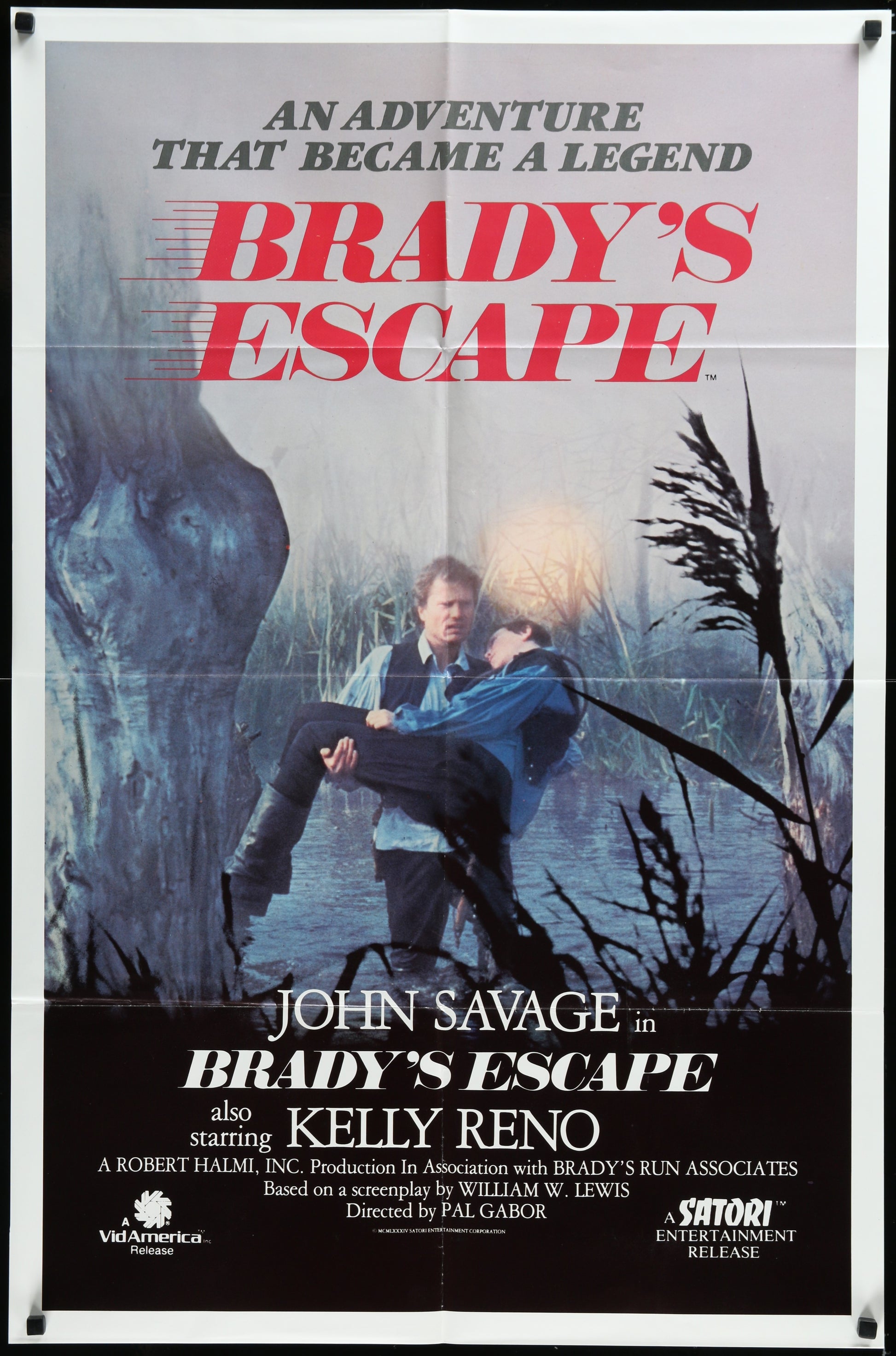 Brady's Escape (1984) Original US One Sheet Movie Poster