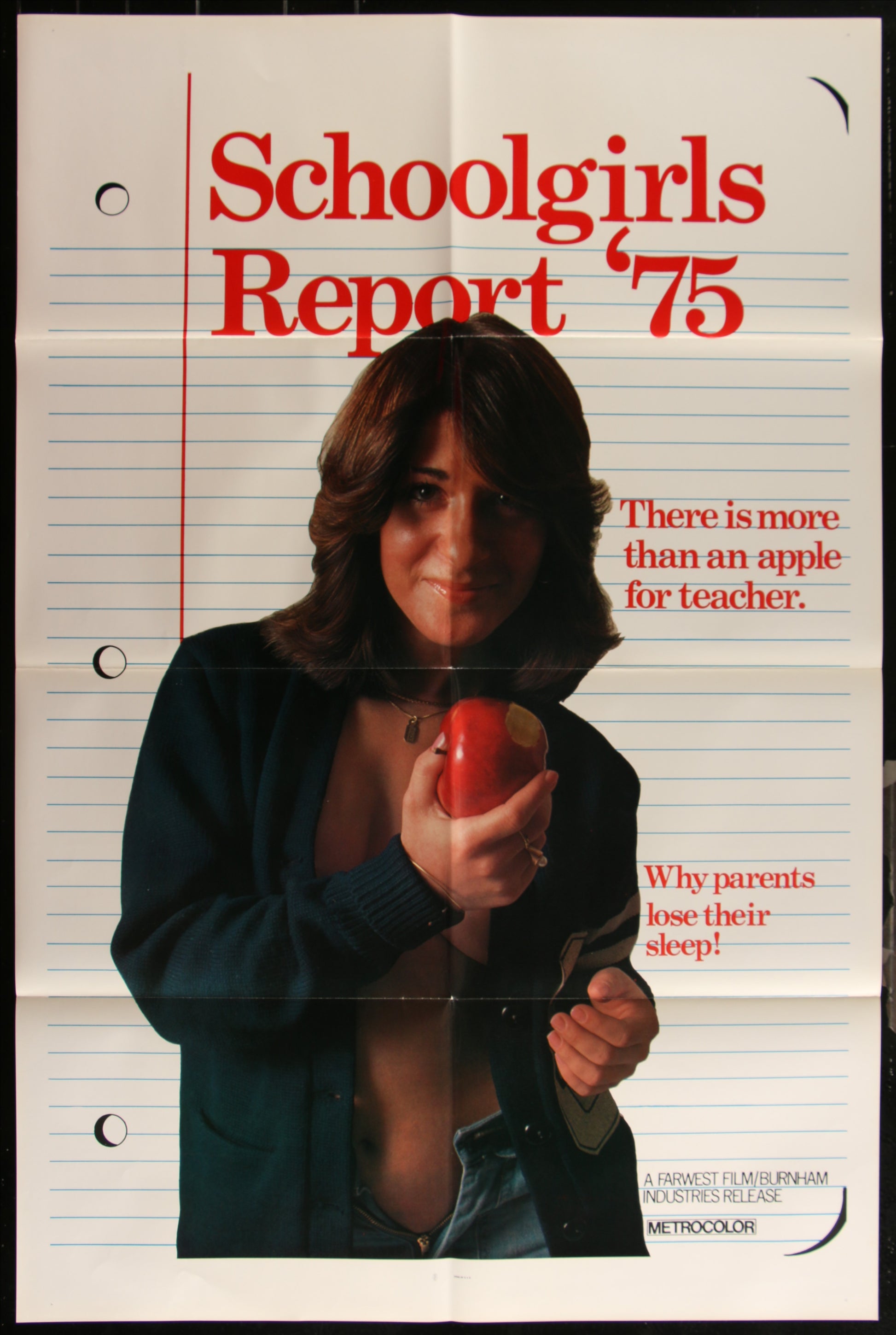 Schoolgirls Report '75 (1971) Original US One Sheet Movie Poster