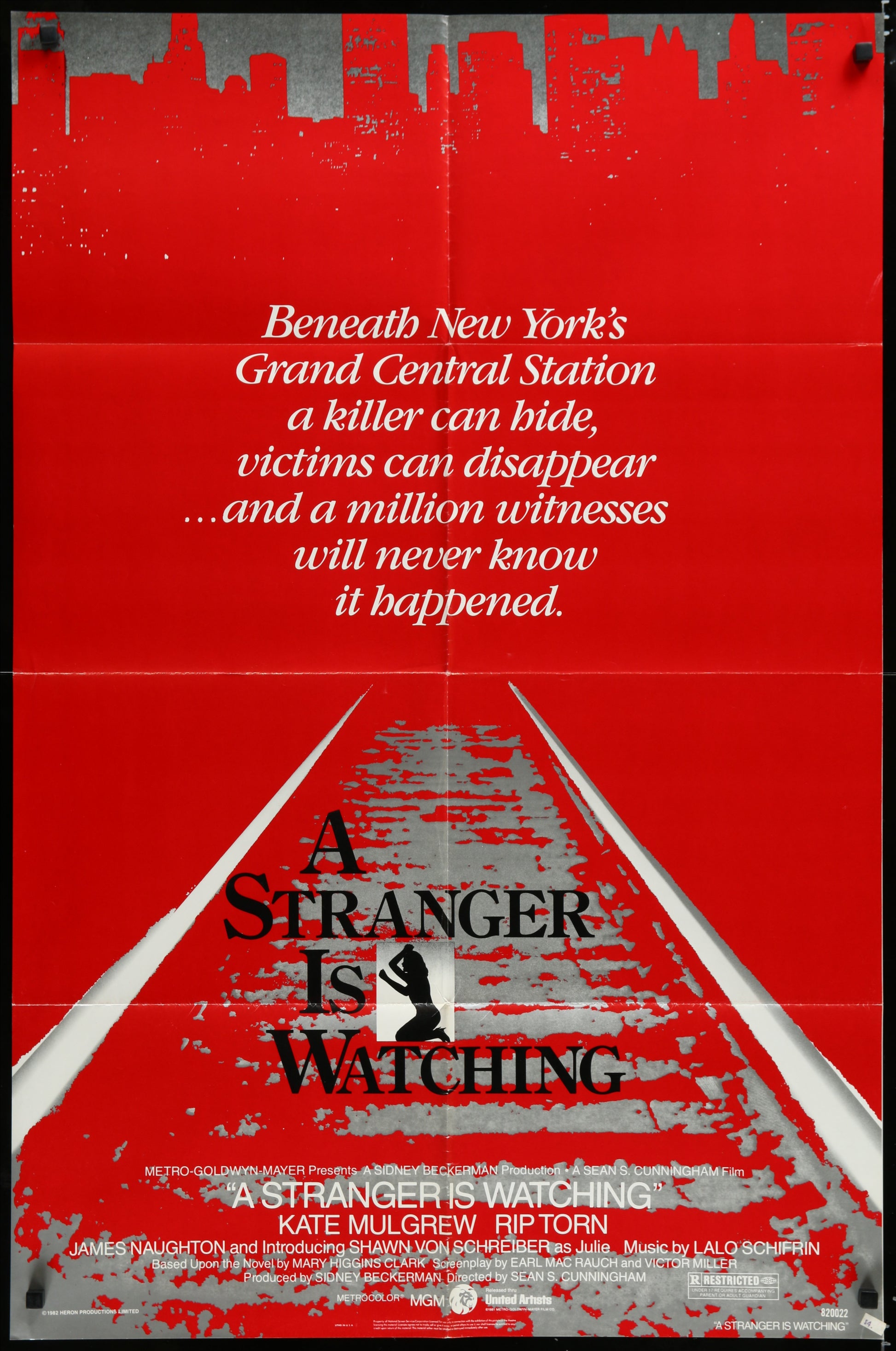 A Stranger Is Watching (1982) Original US One Sheet Movie Poster