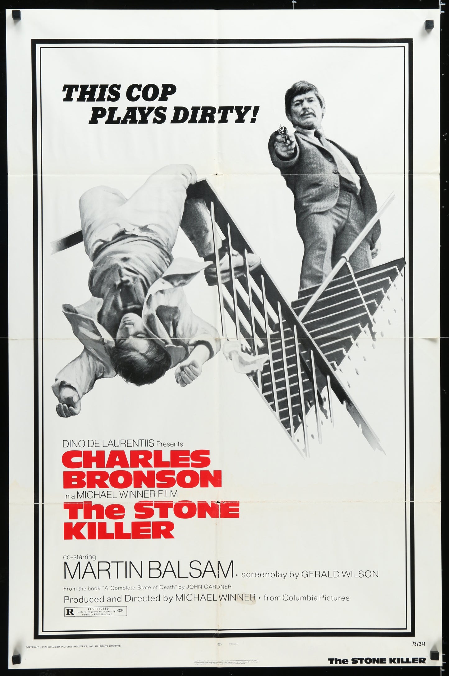 The Stone Killer (1973) Original US One Sheet Movie Poster