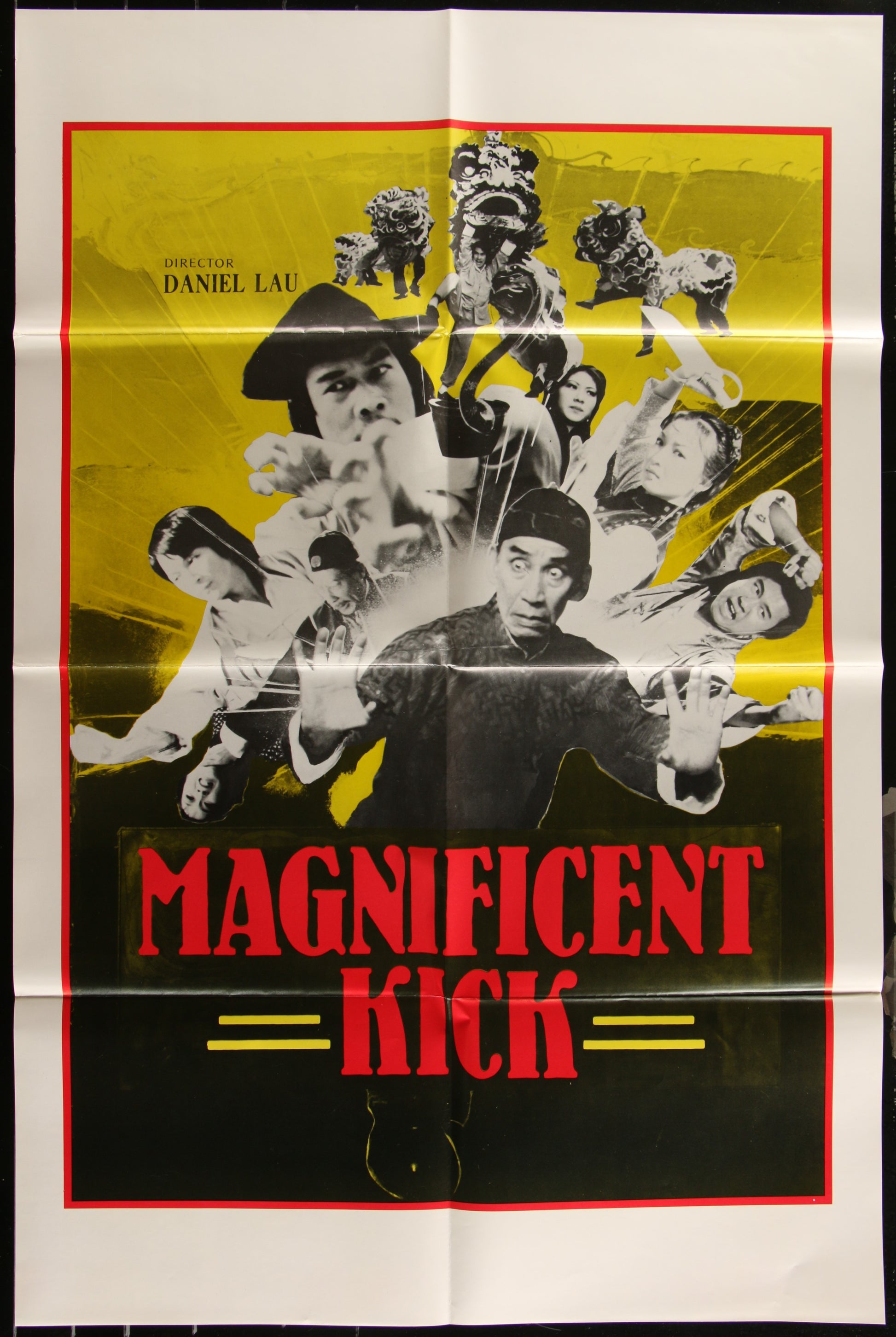 The Magnificent Kick (1980) Original US One Sheet Movie Poster