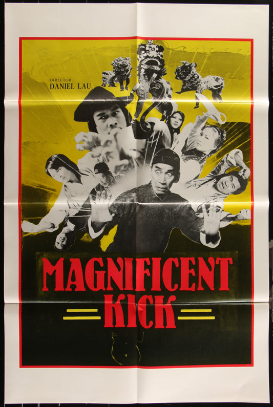 The Magnificent Kick (1980) Original US One Sheet Movie Poster