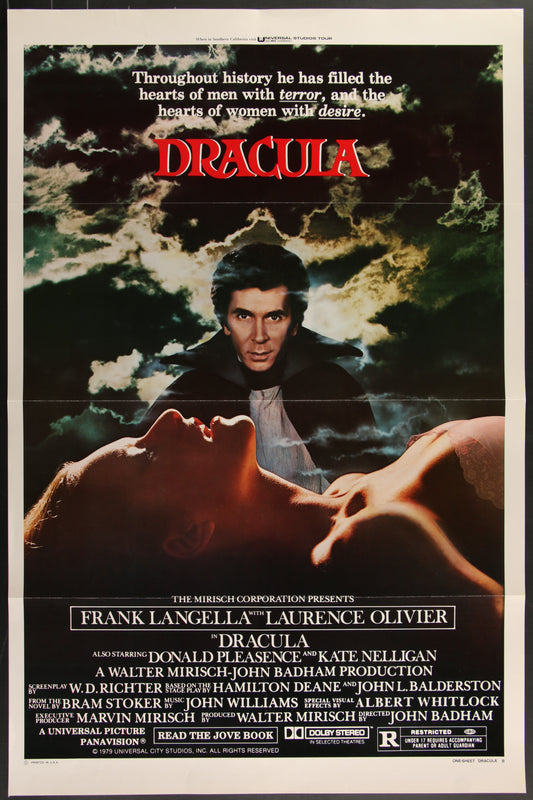 Dracula (1979) Original US One Sheet Movie Poster