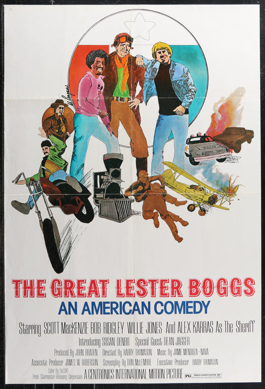 The Great Lester Boggs (1974) Original US One Sheet Movie Poster