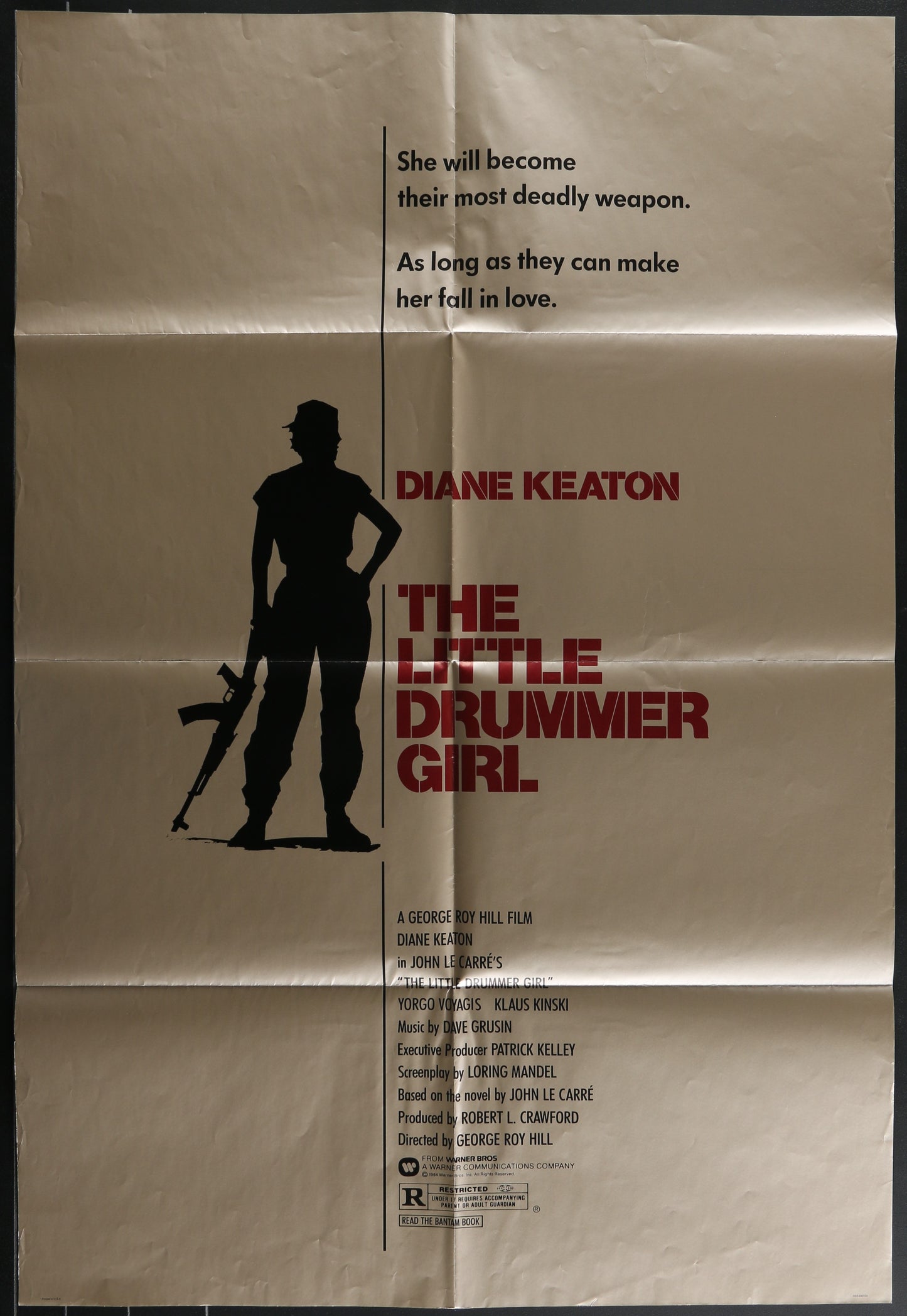 The Little Drummer Girl (1984) Original US One Sheet Movie Poster