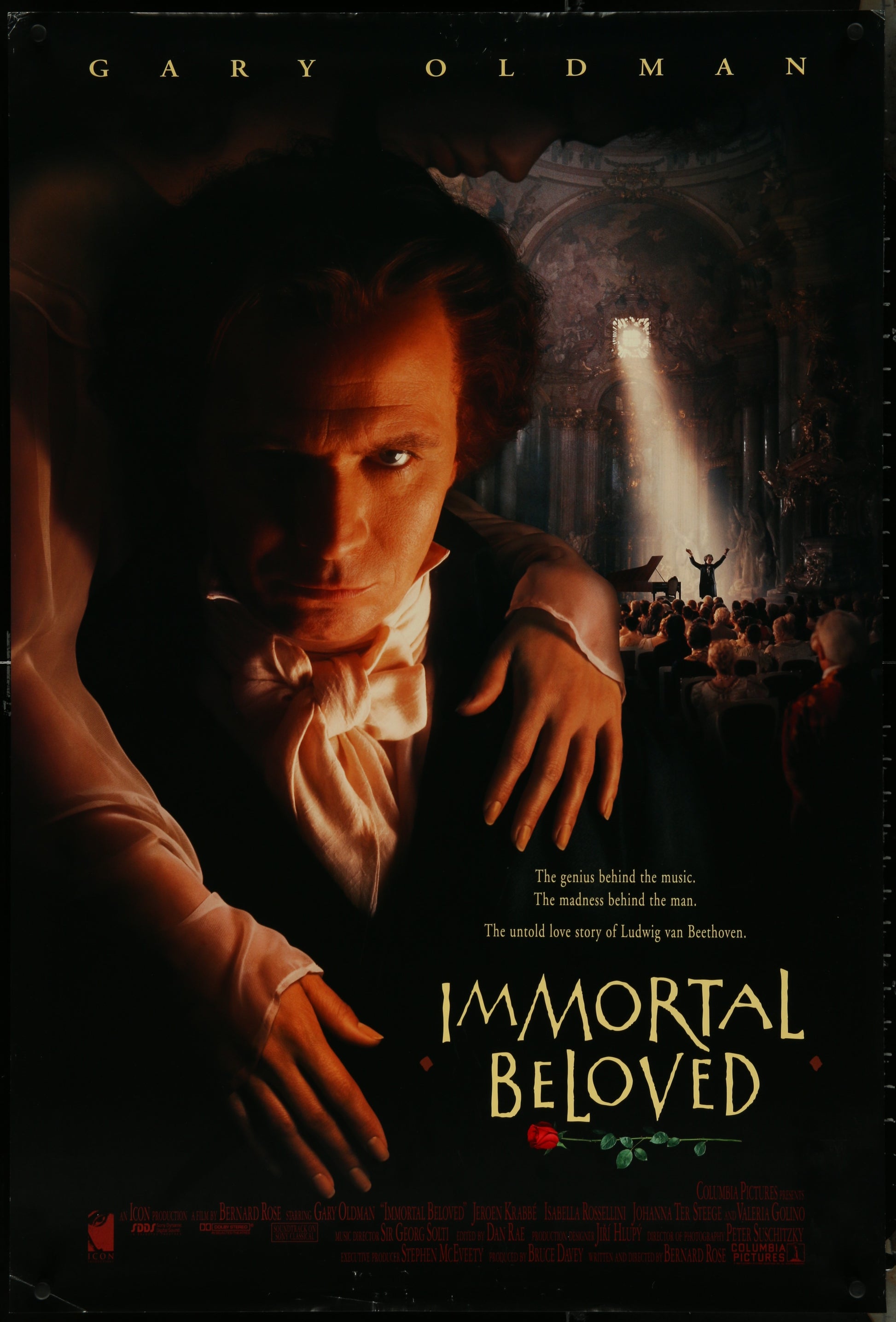 Immortal Beloved (1994) Original US One Sheet Movie Poster