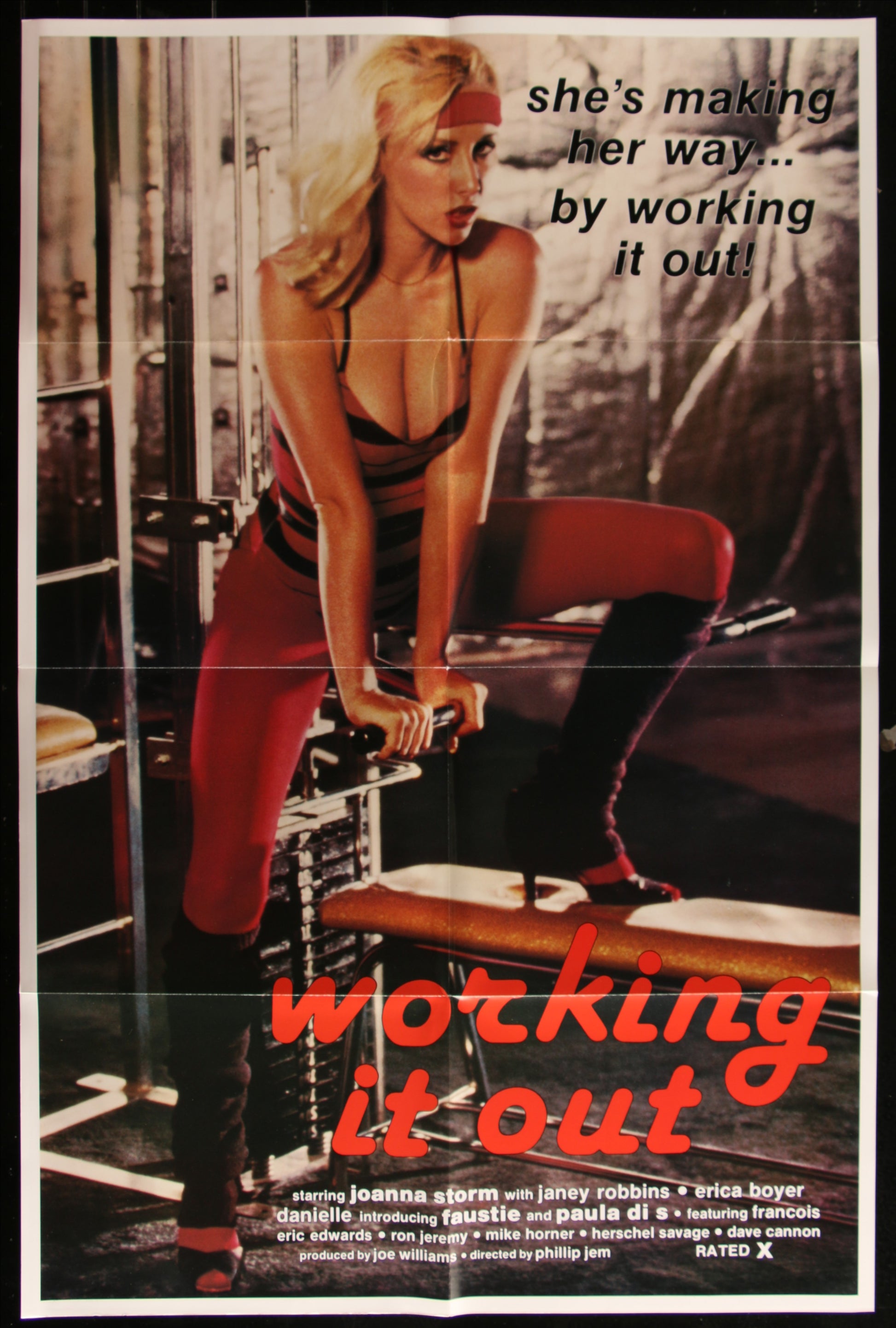 Working It Out (1984) Original US One Sheet Movie Poster