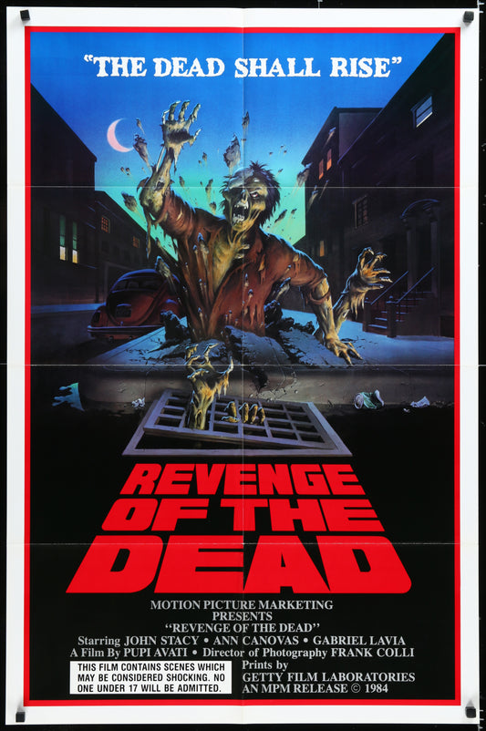 Revenge Of The Dead (1985) Original US One Sheet Movie Poster