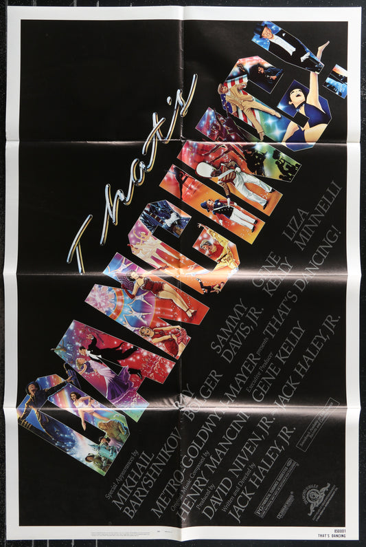 That's Dancing (1985) Original US One Sheet Movie Poster