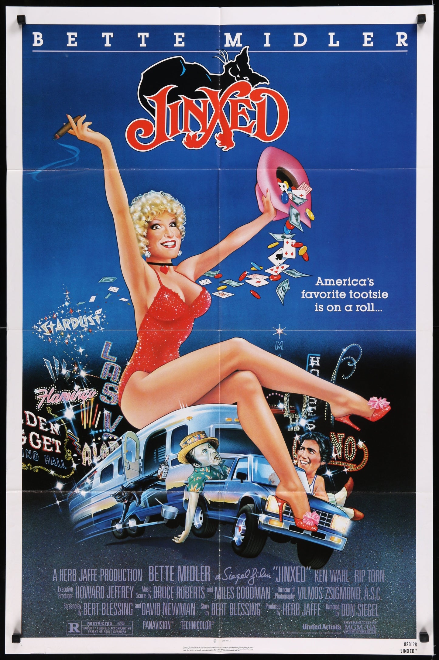 Jinxed (1982) Original US One Sheet Movie Poster