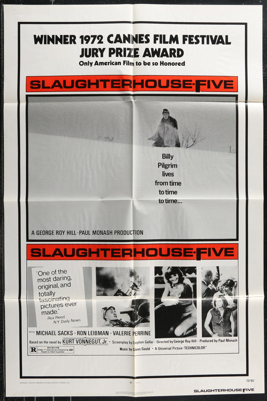 Slaughterhouse-Five (1972) Original US One Sheet Movie Poster