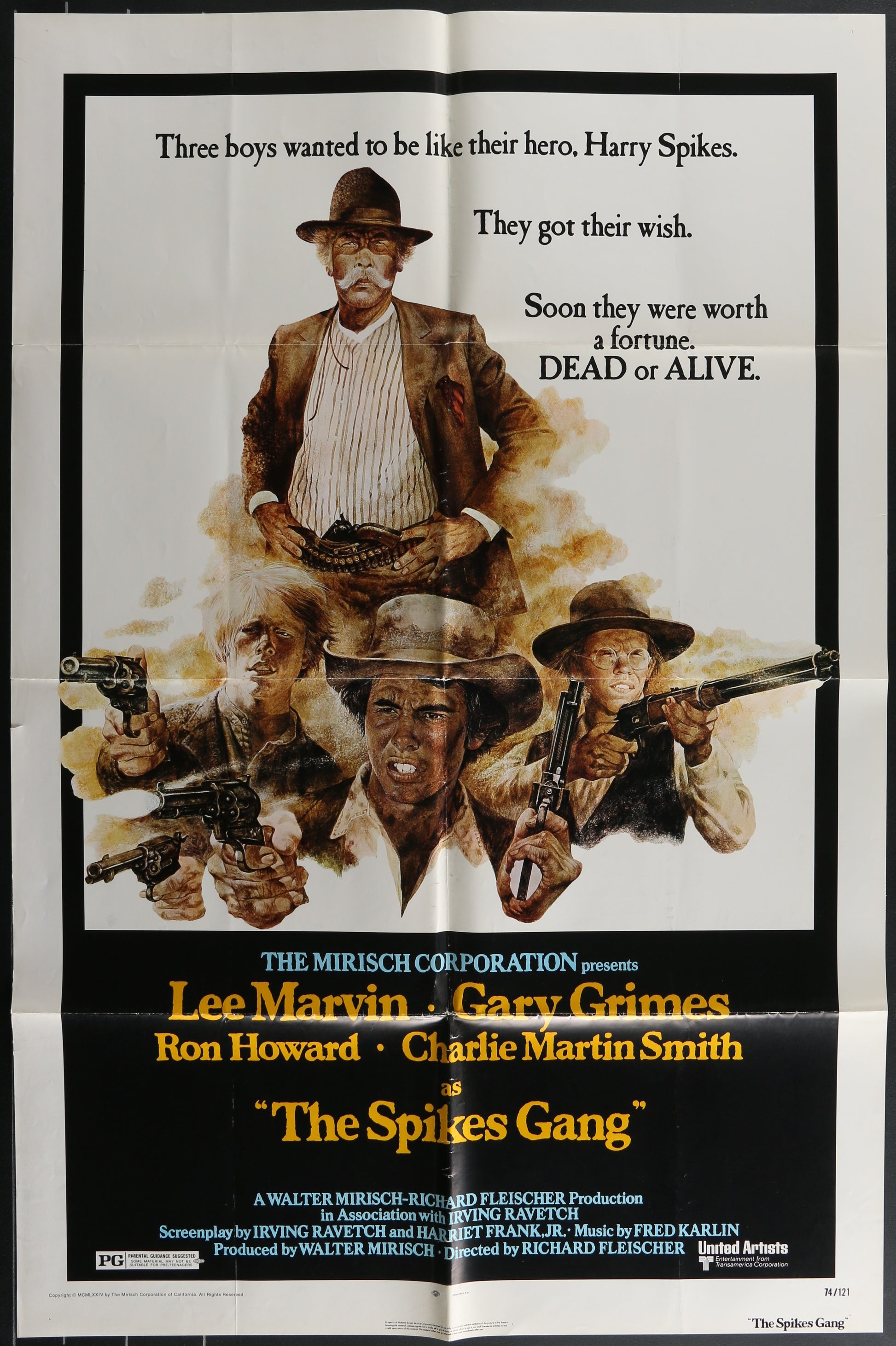 The Spikes Gang (1974) Original US One Sheet Movie Poster