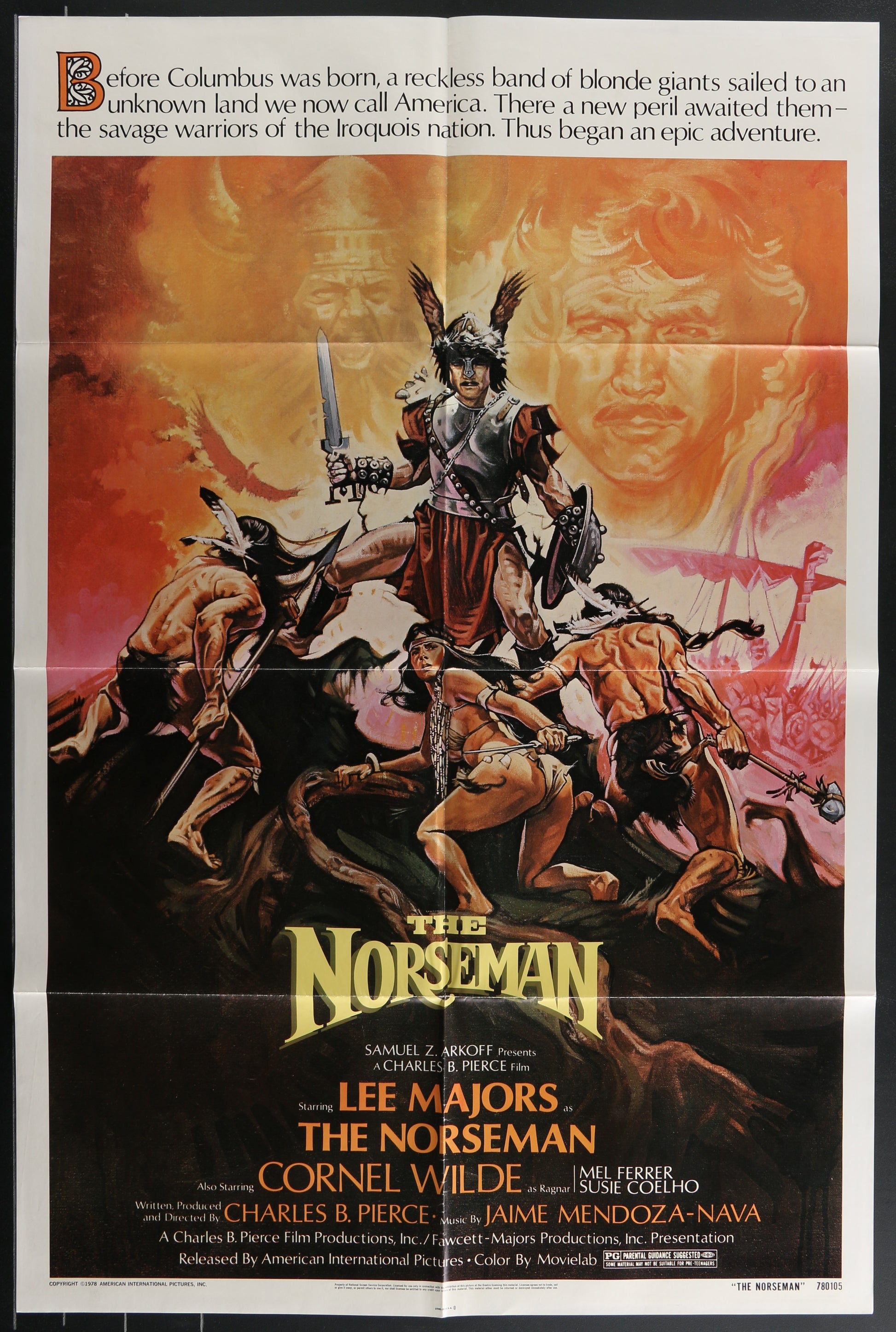 The Norseman (1978) Original US One Sheet Movie Poster